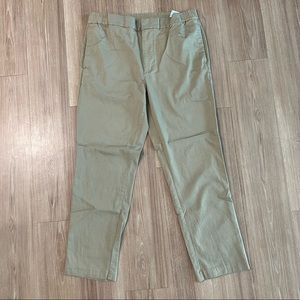 EUC Banana Republic Elastic Waist Khaki Chino Pants